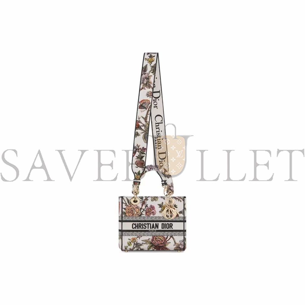 D*or ch**an D*or medium lady d-lite cloth bag m0565orzb (24*20*15cm)